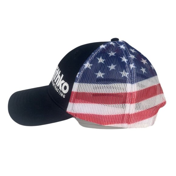 Otto Lithko Contracting Patriotic Hat One Size Snapback - Picture 3 of 9